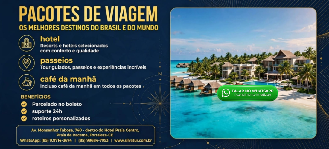 PACOTES DE VIAGEM