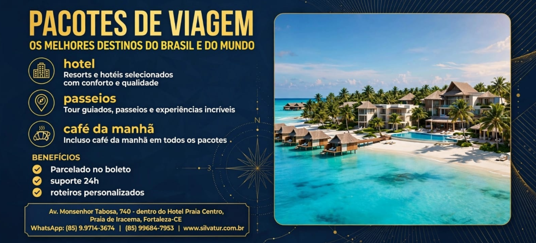 PACOTES DE VIAGEM